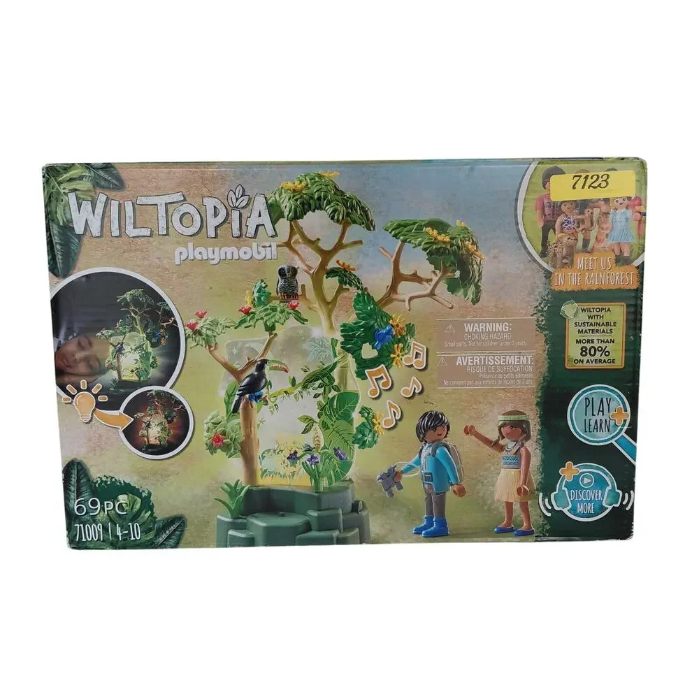 Playmobil Wiltopia 71009 Rainforest Night Light Set - NIB / Factory Sealed